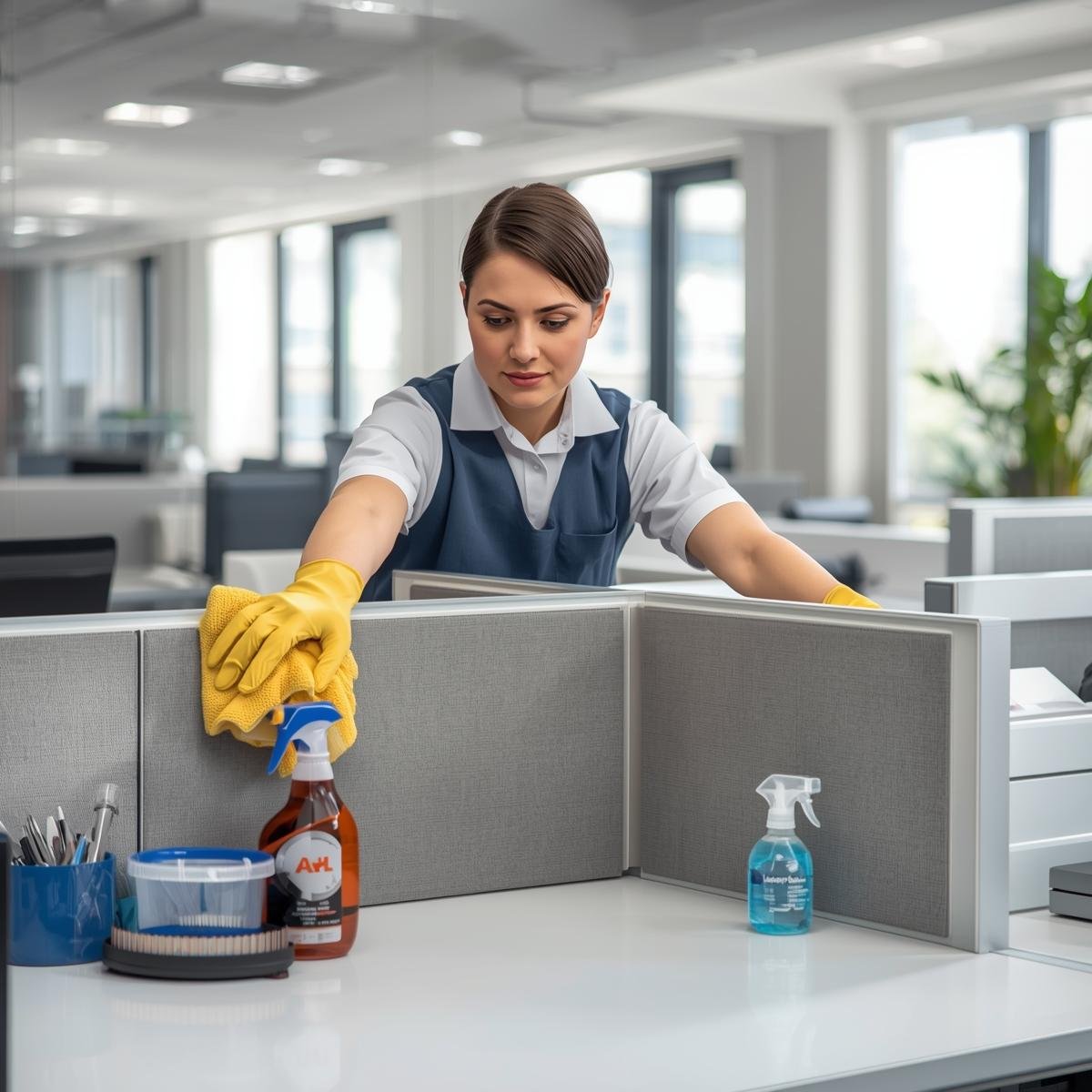 Cubicle and Partition Cleaning services